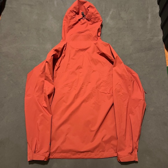 Patagonia H2No Stretch Rainshadow Jacket Mens L Red Waterproof Hooded Shell - Picture 2 of 10